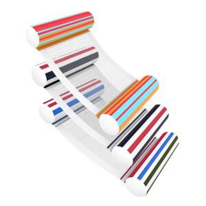 3팩 인플레이터블 풀 플로트 워터 해먹, 4-in-1 플로팅 패드 로우 수영 서클 라운지 의자, 여름 파티 및 해변 휴가용