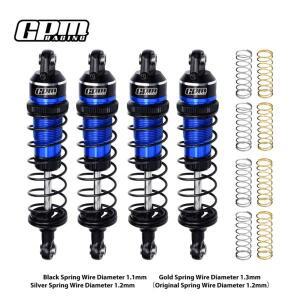 GPM HD 올 알로이 알루미늄 전후방 조절식 스프링 쇼크 업소버 댐핑 87mm # 3760 # 10765 트랙사스 미니 맥