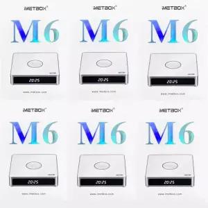 셋톱박스 IMETBOX M6 TV Box 2025 64GB Vioce Control Wifi 6 8K HD 스마트 싱가포르 CA HK pk Svi