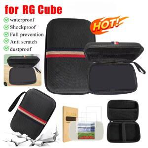 ERNIC RG 휴대용 충격 방수 방지 보호 게임 케이스 큐브 콘솔용 레트로