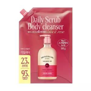 [국내정품] 벨먼 스파 블랙로즈 스크럽워시 500g 리필 바디워시 헤어바디케어 생활필수품