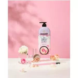 [국내정품] 오가니스트 히말라야 핑크솔트 바디워시 900g 로즈향 바디워시 헤어바디케어 생활필수품