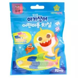 태양생활건건강 핑크퐁 일회용 어린이 치실 32개입