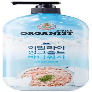 [국내정품] 오가니스트 히말라야핑크솔트 쿨링 바디워시 900g 포레스트 민트향 바디워시 헤어바디케어 생활