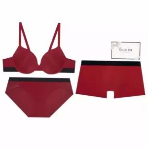 [매장정품] 게스 언더웨어 블랙밴딩 골드로고 커플속옷세트 GDWBR911GDWBP911GDMDR911RD