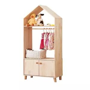 강아지옷장 원목행거 반려동물가구 오픈형수납 드레스룸 인테리어 집모양디자인