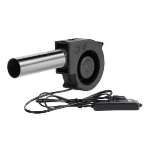 난로동력팬 폐 오일 스토브 캠핑 뒷마당 바베큐 그릴 점화 캠프 파이어 피크닉 요리 속도 USB 송풍기 팬