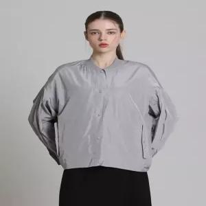 [보니스팍스][보니스팍스(Bonispax)] 하이넥 포켓 투웨이 숏 자켓 (택가격 259000원)