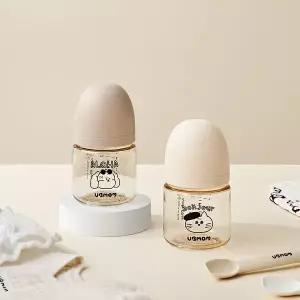 [보리보리/유비맘]몽이몽자 디자인 PPSU 젖병 120ml (1P) (SS젖꼭지포함)