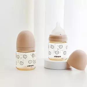 [보리보리/유비맘]시그니처 디자인 PPSU 젖병 120ml (1P) (SS젖꼭지포함)