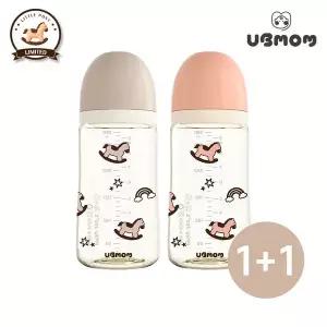 [보리보리/유비맘]리틀포니에디션 디자인 PPSU 젖병(280ml M단계)