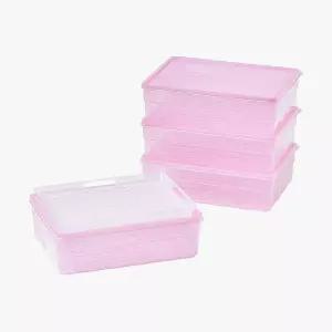 땡스소윤 냉동실 전용 밀폐용기 점보+채반(대)세트