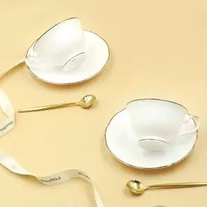 [한국도자기] 골드 세느 커피잔 2인세트 4p