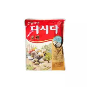 CJ제일제당 백설 조개 다시다 1kg, 1개