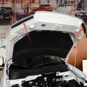 ASX LANCER CY0A EVOX CZ4A 웨더스트립 후드 사이드 사이에 헤드라이트 포함 2 개