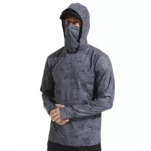 빅사이즈 여름낚시복 상의 바람막이 아웃도어 모자 긴팔