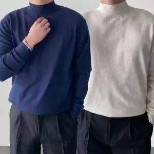 [모노폴로지]부드러운 데일리 반폴라 목티 폴라티 목폴라 반목폴라 터틀넥 긴팔 레이