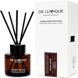 아로마 디퓨저 골든 리버리 에센셜 오일이 함유된 룸 향 가정 침실 욕실용 롱래스팅 리드 바닐라 배 50ml