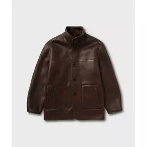 넌블랭크 무스탕 자켓 BROWN 1717492