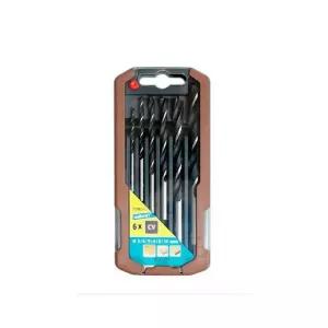 WOLCRAFT 드릴비트 세트 목공용 드릴날 기리 6p드릴공구 드라이버 만능 드릴 전동드릴