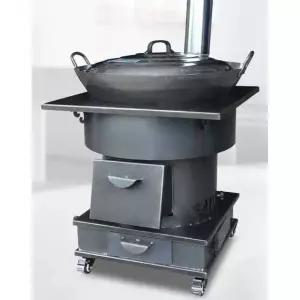 가마솥화덕 아궁이 무쇠가마솥 장작화덕 솥걸이 장작