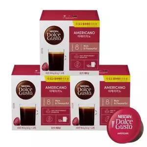 돌체구스토 캡슐 아메리카노 12개입 3개