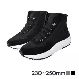 가볍고 따뜻한 고퀄리티 여성방한화 키높이 패딩부츠 패딩신발 방한부츠 겨울신발 털신발