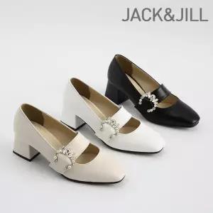 [잭앤질]잭앤질 반짝이는 보석장식 펌프스 힐(JA2Z106)