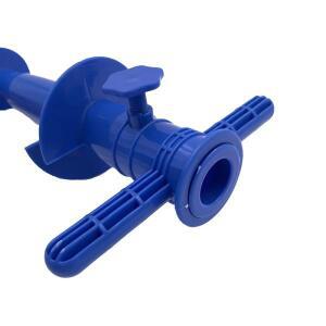 1팩 플라스틱 비치 우산 플러그 베이스 바닥 포크 삽입 호환 액세서리