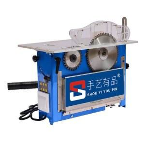 미니 테이블 전기톱 절단기, 속도 조절 가능 리프팅 블레이드 DIY 목공, 220V, 2800W