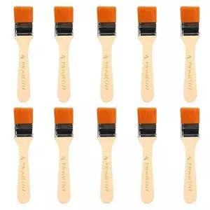 페인트 붓 수성 브러쉬 젯소붓 납작붓 CX2 4호 10개