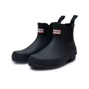 [헌터]헌터 여성 오리지널 첼시 레인부츠 블랙 WFS2078RMA-BLK