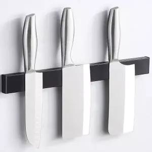 칼걸이 304스텐 자석 칼블럭 아임키친 블랙 30cm