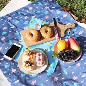 더해피 유아동 방수 식판매트 어린이집/소풍/깔개 식판매트