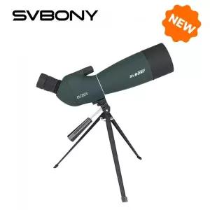 필드스코프 망원경 SVBONY SV28 PLUS 50 6070 스포팅 스코프 단안경 Bak4 FMC 방수 삼각대 캠핑 장비 촬영