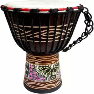 JIVE 브랜드 젬베 봉고 콩고 아프리카 마호가니 우드 드럼 무거운 베이스 염소 가죽 헤드 - 전문가용 품질