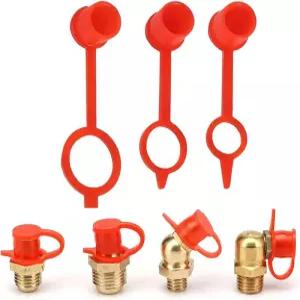 150/300PCS 윤활 그리스 플라스틱 윤활유 니플 보호 캡 패시파이어 더스트 M6 M8 M10 액세서리