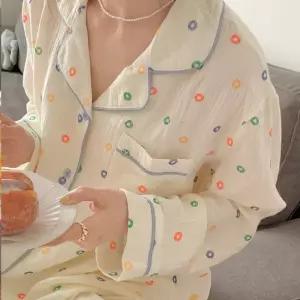 홈웨어 후르츠 긴팔 파자마 세트 잠옷 도넛 요루면