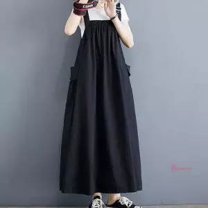 bns 수유가능 멜방임부복 맘콩 임산부옷 임산부원피스 치마 만삭원피스 임부 여름 블랙mno515