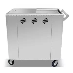 업소용 타올온장고 상업용 전기 온열 타월 카트 미용