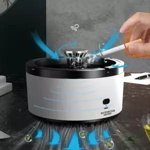 담배연기 재떨이 흡입 공기청정기 남성선물 무선충전 환기 정화 클린