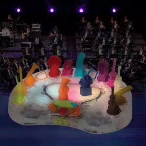 불빛 멜로디 클래식 연주놀이 악기장난감 음악교구 여자아이 유치원 4살