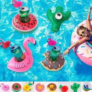 풀파티 미니 플로팅조식 플라밍고튜브 플라밍고 풀빌라 물놀이 컵 서치생활