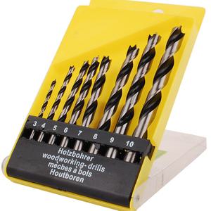 드릴날 목재용 목공용 기리세트 8P 드릴비트 목기리