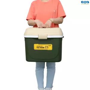 코멕스 아이스탱크 23리(밀리터리그린)아이스박스쿨러백