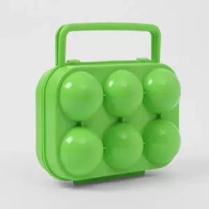 [비투비월드]캠핑랜드 휴대용 6구 계란케이스 달걀보관 에그홀더