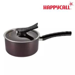 [본사직영] HC해피콜 다이아몬드 한손냄비 IH 18cm