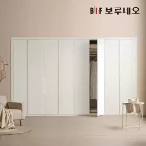 보루네오 330cm 네오 여닫이 붙박이장 11자