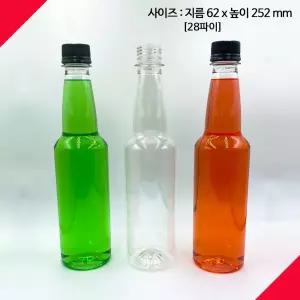 [보틀스](100개) 500 페트병 500미리 500ml 막걸리 와인 주스 우유 식혜 콩물 더치 커피 그릭 요거트 일회용 PET병 플라스틱병 공병