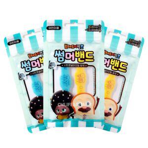 브레드이발소 썸머밴드 2p x 3개/시트로넬라 향기 유아 어린이 손목 착용 팔찌 링